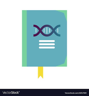 Medical icon set and brain with dna pain and vector image