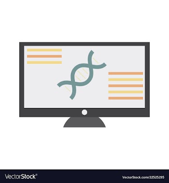 Medical icon set and brain with dna pain and vector image