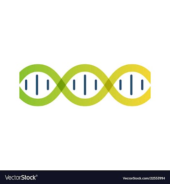 Medical icon set and brain with dna pain and vector image