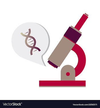 Medical icon set and brain with dna pain and vector image