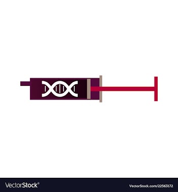 Medical icon set and brain with dna pain and vector image