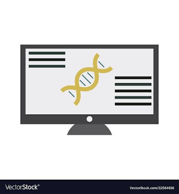 Medical icon set and brain with dna pain and vector image