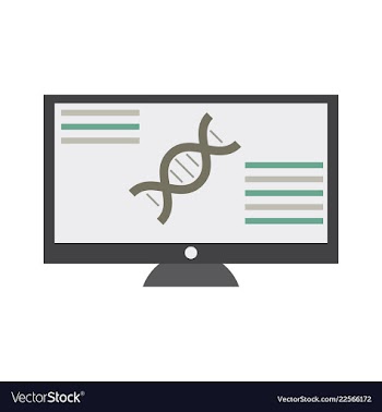 Medical icon set and brain with dna pain and vector image