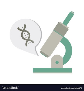 Medical icon set and brain with dna pain and vector image