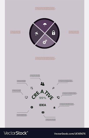 Medical infografics health problems health vector image
