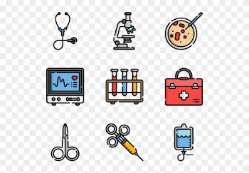 Medical Instruments - Icons For Web Design