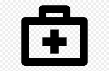 Medical Kit With Plus Sign Outline Free Icon - Medical Kit With Plus Sign Outline Free Icon