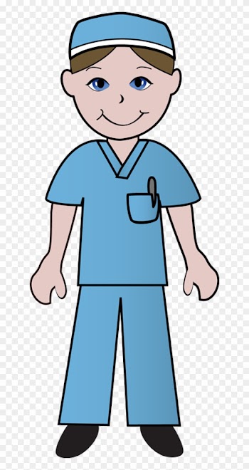 Medical - Male Nursing Clip Art