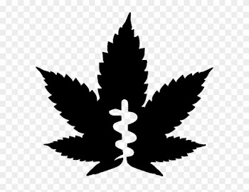 Medical Marijuana Stencil Free Images At Vector Clip - Marijuana Clip Art Transparent Background