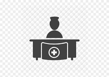 Medical Office Icon Clipart Doctor's Office Computer - Hospital Reception Clip Art