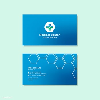 Medical professional business card design moc.. | Free stock vector - 516124