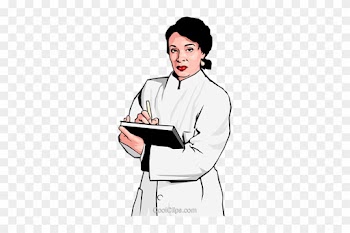 Medical Professional Royalty Free Vector Clip Art Illustration - Food