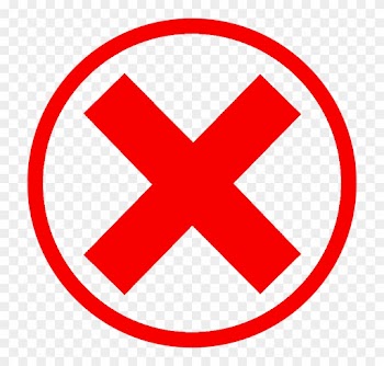 Medical Red Cross Symbol Clipart Image - 37.5°c No Namida