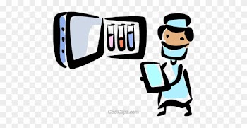 Medical Research Royalty Free Vector Clip Art Illustration - Medical Research Royalty Free Vector Clip Art Illustration