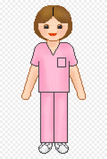 Medical Scrub Tops Clipart - Nurses Uniform Clip Art