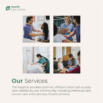 Medical services Instagram post template, | Free Vector Template - rawpixel