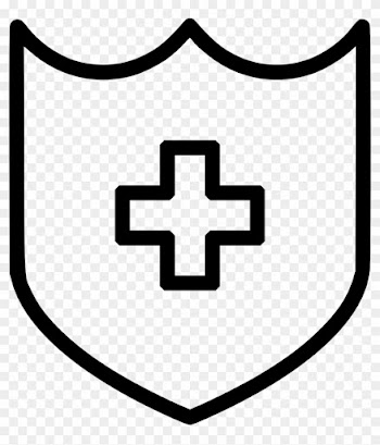 Medical Shield Protect Security Cross Comments - Icon