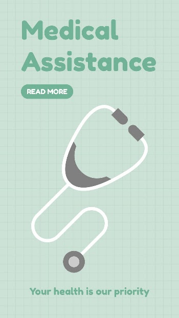 Medical social media story template, | Free PSD Template - rawpixel
