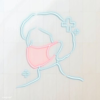 Medical staff wearing a face mask character vector | Free  vector - 2300951