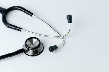 Medical stethoscope on a white background | Free  photo - 2301472