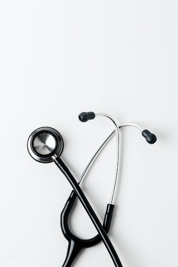Medical stethoscope on a white background | Free  photo - 2301961