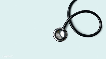 Medical stethoscope on a white background | Free  psd mockup - 2303472
