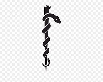 Medical Symbol With One Snake - Medicine Logo One Snake