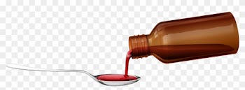 Medical Syrup And Spoon Png Clipart - Syrup Medicine