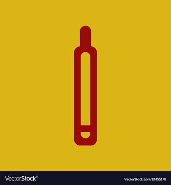 Medical thermometer vector image