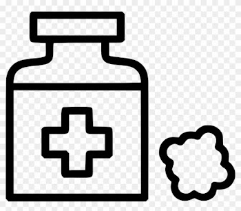 Medical Treatment Pill Bottle Medicine Spirit Comments - Medicine Bottle Black And White