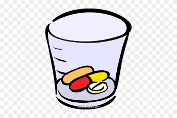 Medication Royalty Free Vector Clip Art Illustration - Medications Clipart