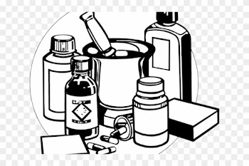 Medicinal Clipart Medical Surgery - Medicine Black And White