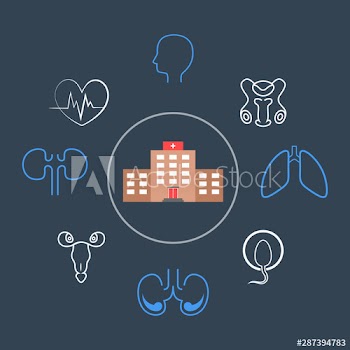 Medicine icon set