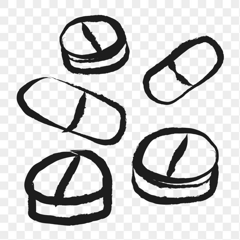 Medicine, pills png sticker, cute | Free PNG Illustration - rawpixel