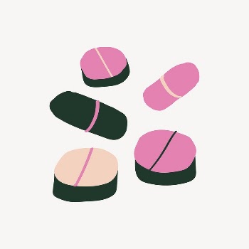 Medicine, pills sticker, cute doodle | Free PSD Illustration - rawpixel