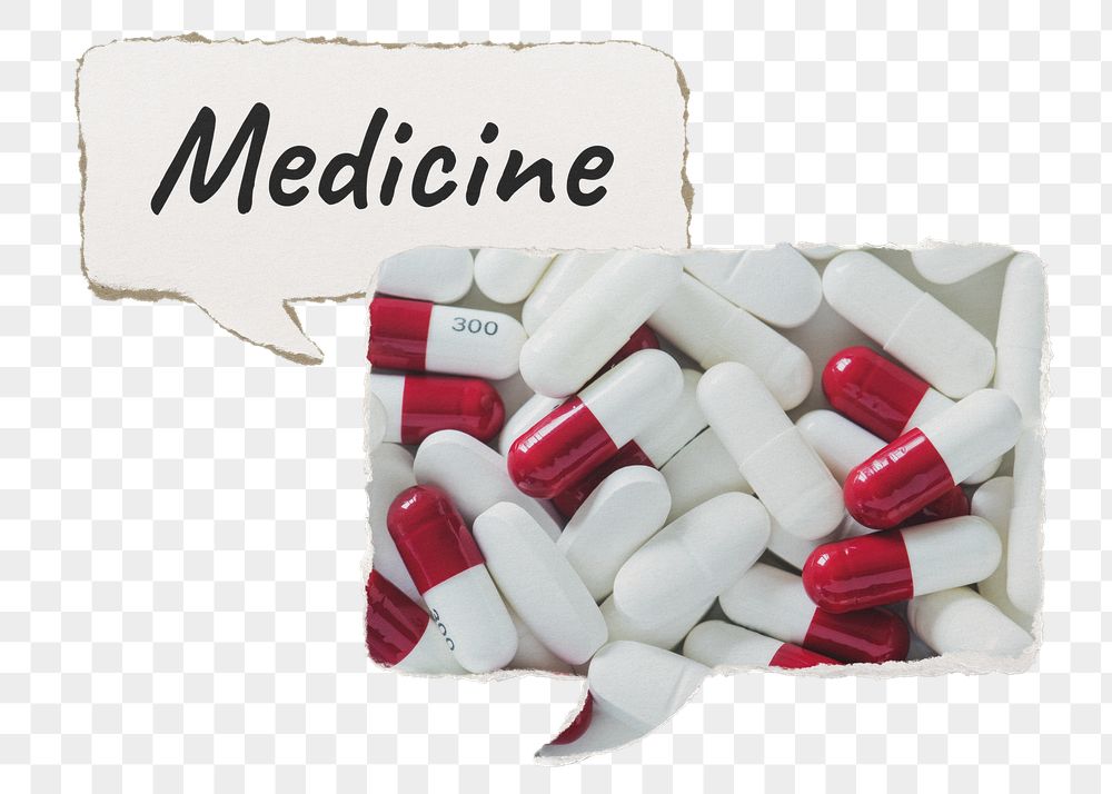 Medicine png speech bubble sticker | Free PNG - rawpixel