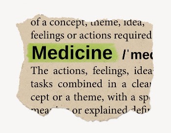 Medicine ripped dictionary, editable word | Free PSD - rawpixel