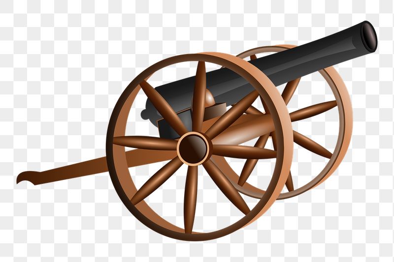 Medieval cannon png sticker, transparent | Free PNG - rawpixel