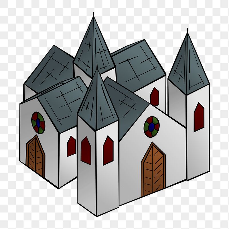 Medieval castle png sticker, transparent | Free PNG - rawpixel