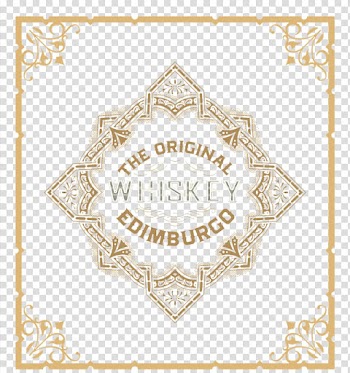 Medieval decoration design border pattern transparent background PNG clipart