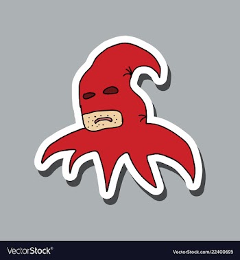 Medieval executioner angry man character flat vector image