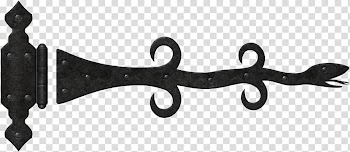 Medieval hinge , black snake frame decor illustration transparent background PNG clipart
