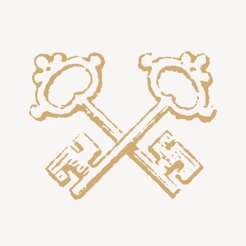 Medieval keys, vintage object illustration | Free Photo Illustration - rawpixel
