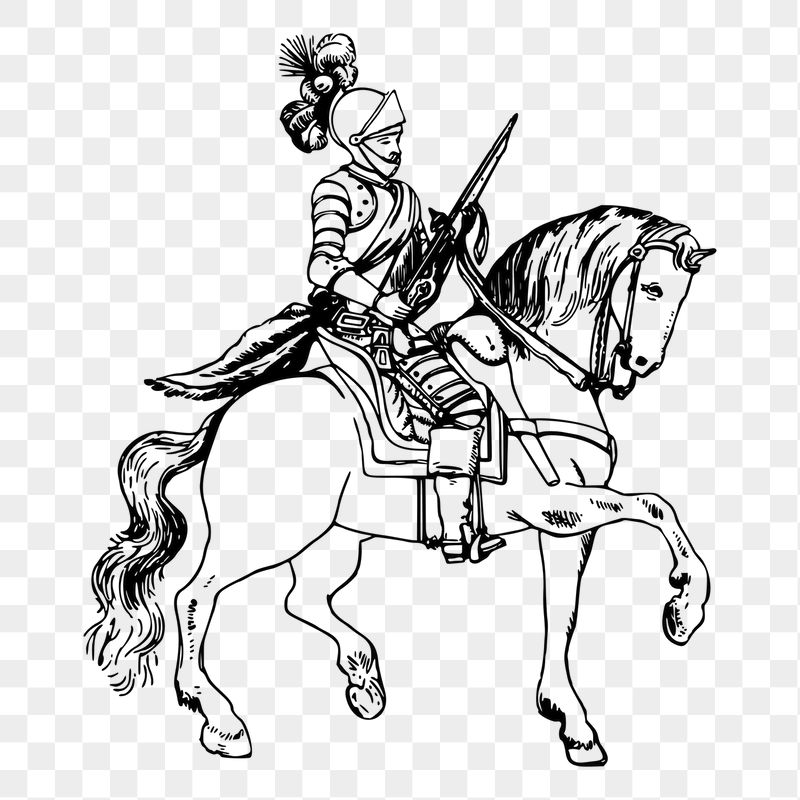Medieval knight png sticker illustration, | Free PNG - rawpixel