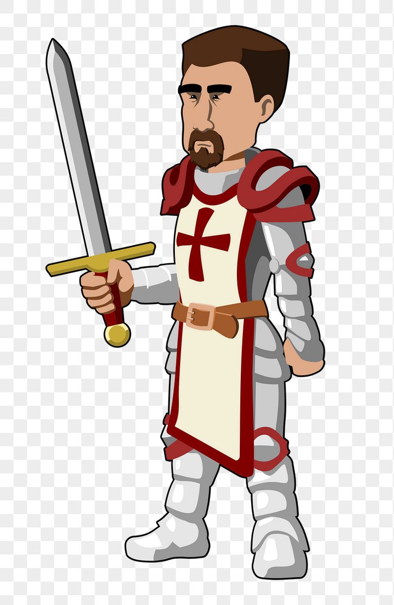 Medieval knight png sticker, transparent | Free PNG - rawpixel
