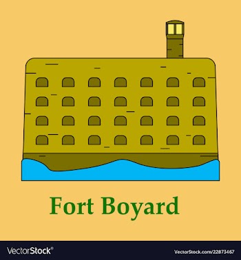 Medieval mediterranean fortress with towers icon vector image
