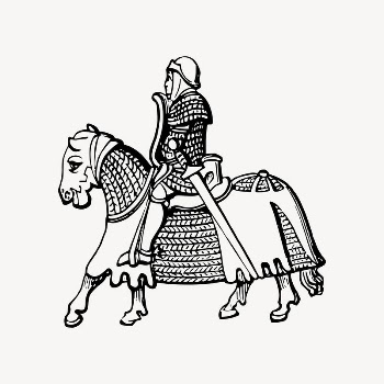 Medieval soldier drawing, war illustration | Free Vector Illustration - rawpixel