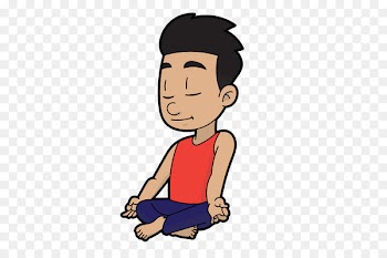 Meditation, Cartoon, Animated Cartoon PNG