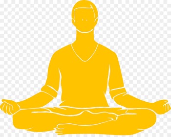 Meditation Clip art Logo Zen yoga Retreat - funny meditation 
