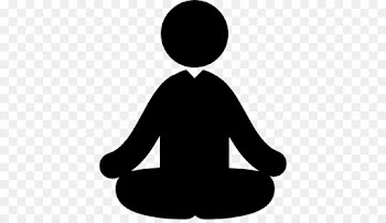 Meditation, Computer Icons, Lotus Position, Black, Sitting PNG